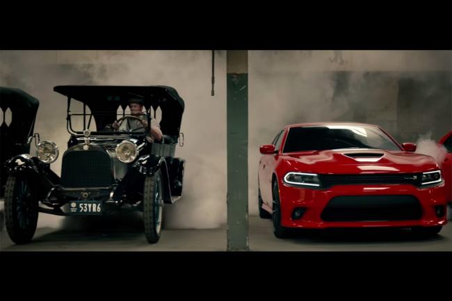 Dodge le burnout pour heritage 