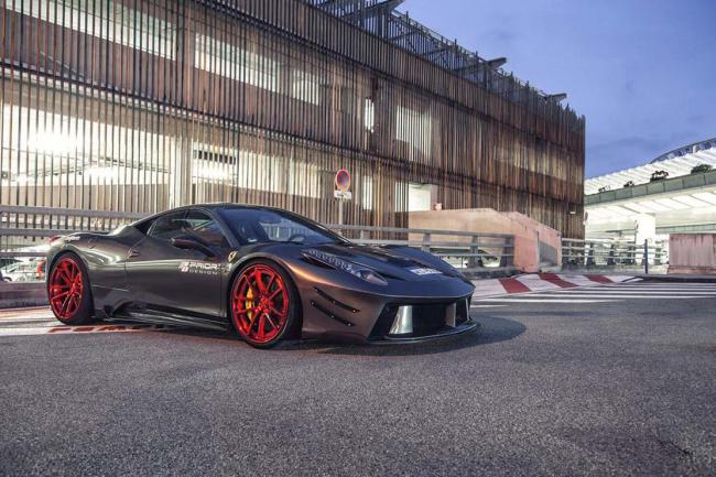 Prior design s enerve sur la ferrari 458 italia 