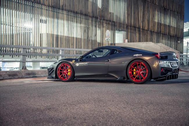 Prior design s enerve sur la ferrari 458 italia 