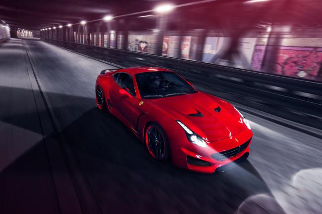 Novitec rosso decline la ferrari california t avec le kit n largo 