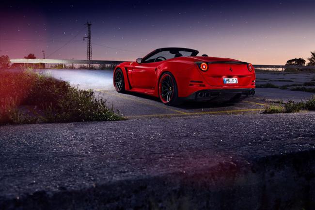 Novitec rosso decline la ferrari california t avec le kit n largo 