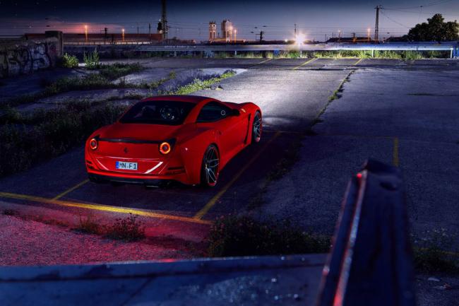 Novitec rosso decline la ferrari california t avec le kit n largo 