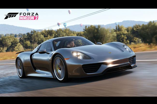 Une extension porsche pour le jeu forza horizon 2 