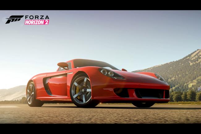 Une extension porsche pour le jeu forza horizon 2 