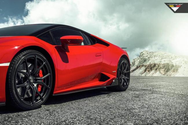 Vorsteiner retouche la lamborghini huracan 