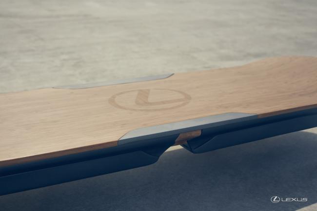 Amazing in motion lexus devoile sa vision de l hoverboard 