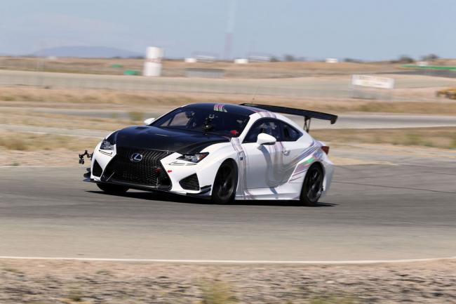 Lexus revient a pikes peak avec le rc f gt concept 