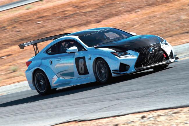 Lexus revient a pikes peak avec le rc f gt concept 