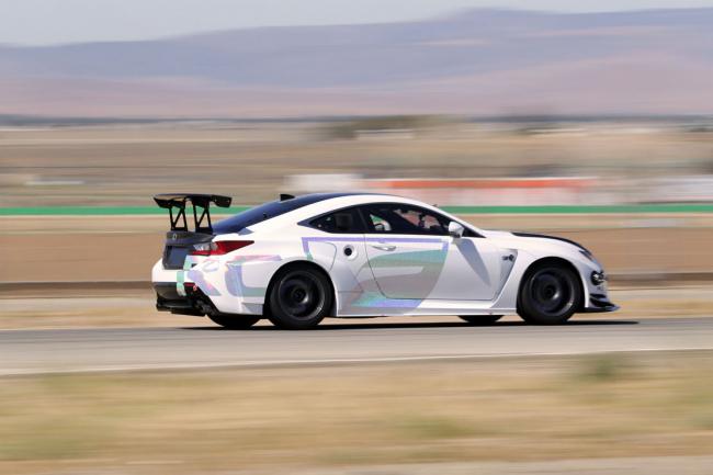 Lexus revient a pikes peak avec le rc f gt concept 