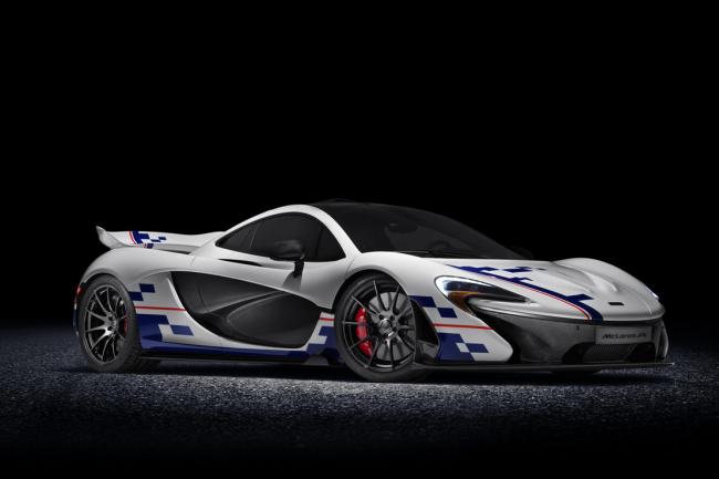 Une mclaren p1 en hommage a alain prost a goodwood 