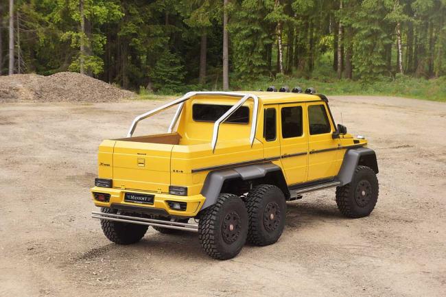 Mansory s attaque au mercedes classe g63 amg 6x6 