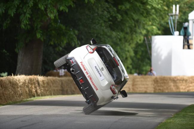 Le nissan juke nismo rs sur deux roues pour un record 