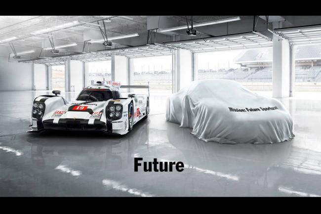 Teaser porsche future sportive ou futur sportif 