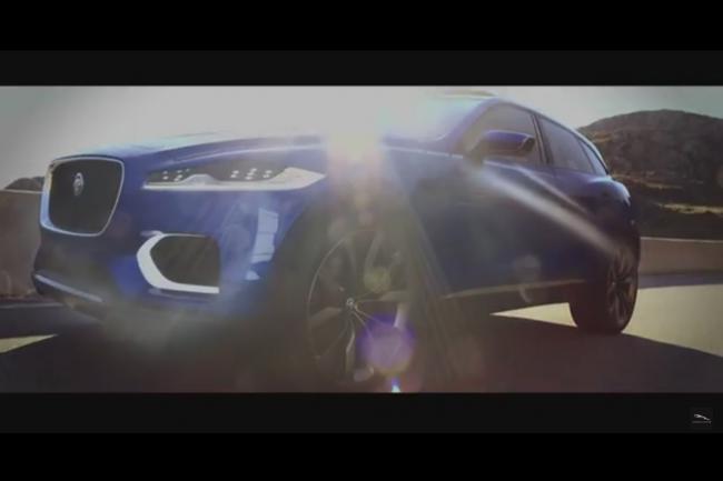 Un teaser video pour le jaguar f pace 