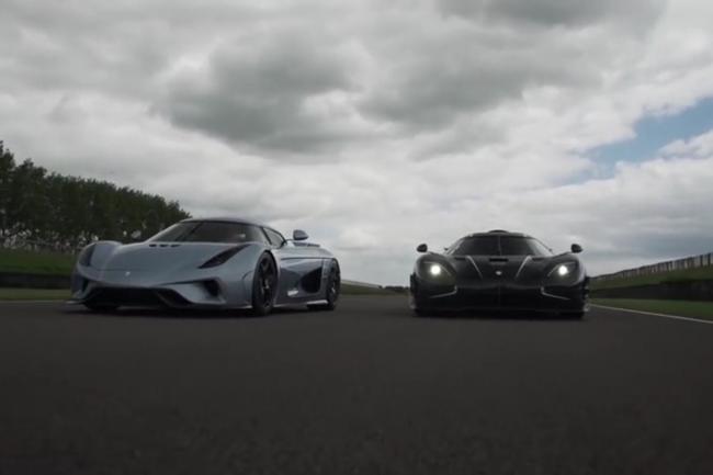 Premiere video pour la koenigsegg regera 