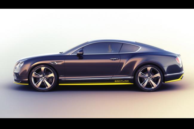 La bentley continental gt speed rend hommage a la patrouille breitling 