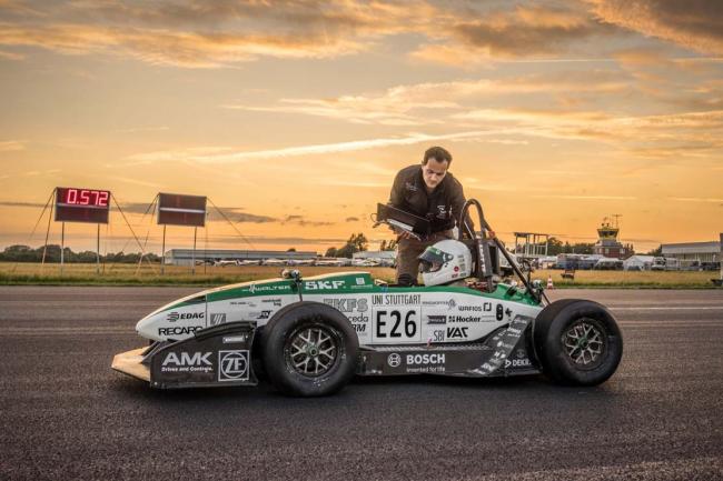 Des etudiants signent un 0 100 km h record dans la categorie electrique 