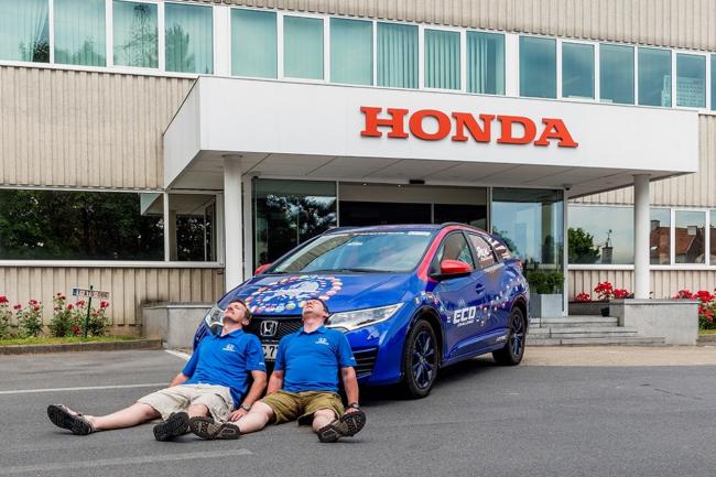 Un record de consommation a 2 82 litres 100 km pour honda 