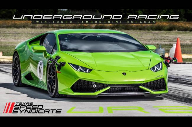 Underground racing deboule avec une lamborghini huracan de 2 100 ch 