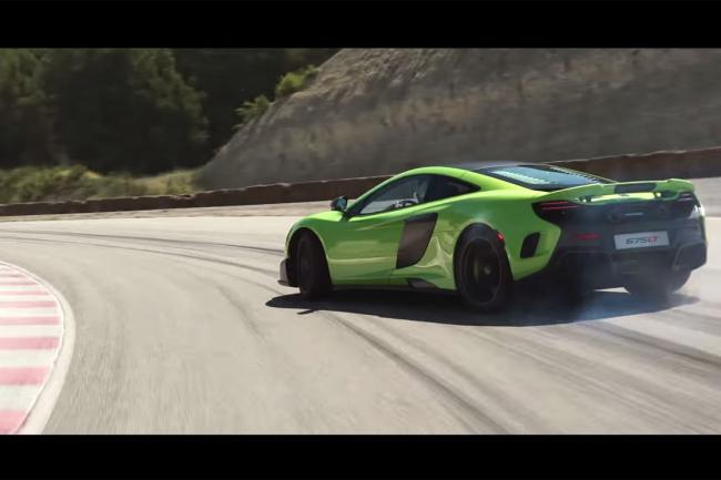 La mclaren 675lt nous montre son potentiel sur circuit 