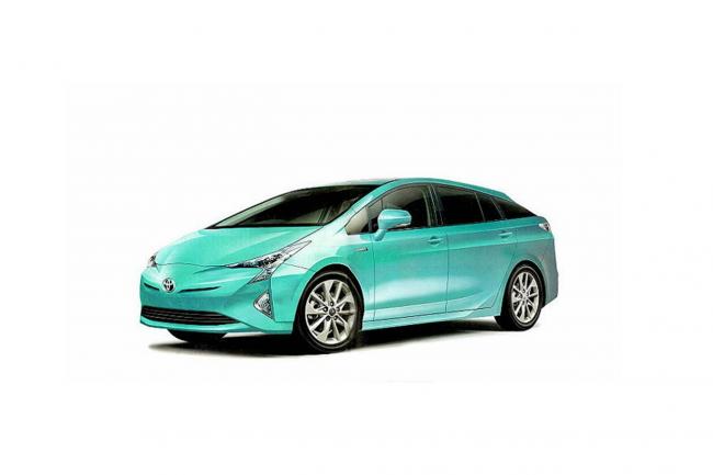 Premiere photo de la nouvelle toyota prius 2016 