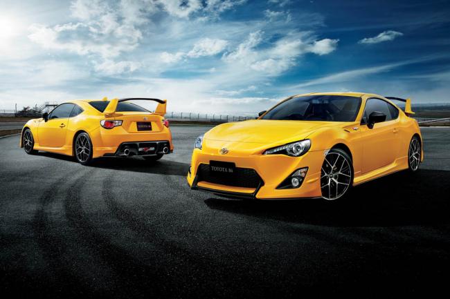 Une serie yellow limited pour le toyota gt86 