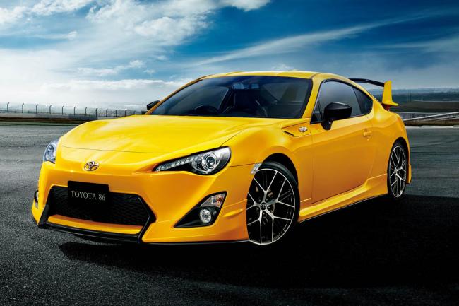 Une serie yellow limited pour le toyota gt86 