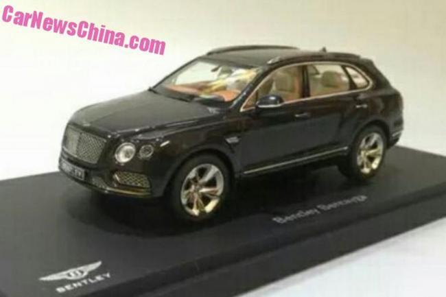 Bentley bentayga il se decouvre en miniature 