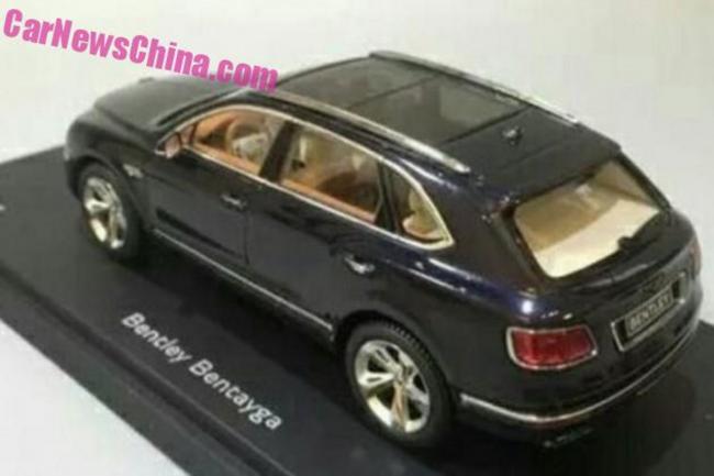 Bentley bentayga il se decouvre en miniature 