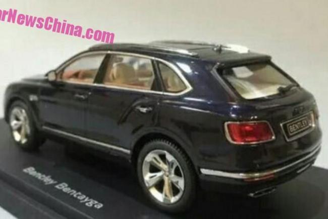 Bentley bentayga il se decouvre en miniature 