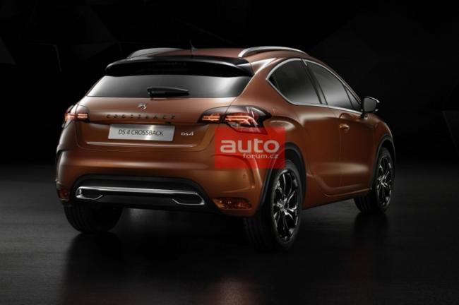 Premieres photos de la nouvelle ds 4 crossback 2016 