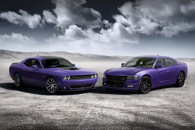 Dodge ressort le plum crazy purple pour ses challenger et charger 