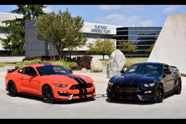 Les ford mustang shelby gt350 et gt350r entrent en production 