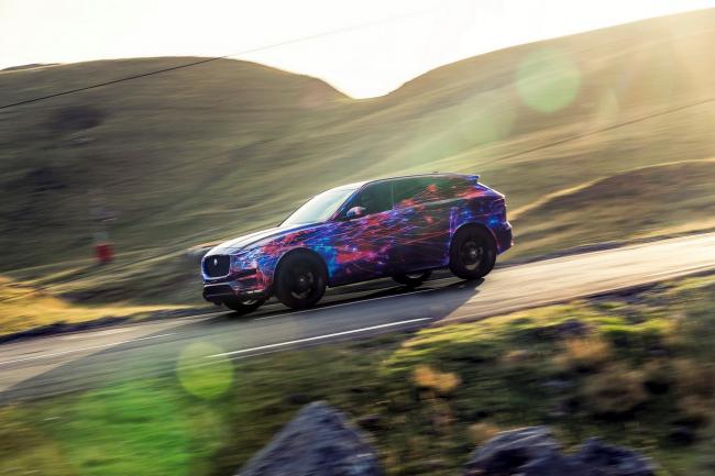 Jaguar f pace des details techniques sur le chassis 