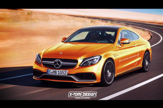 Le mercedes classe c63 amg coupe anticipe 