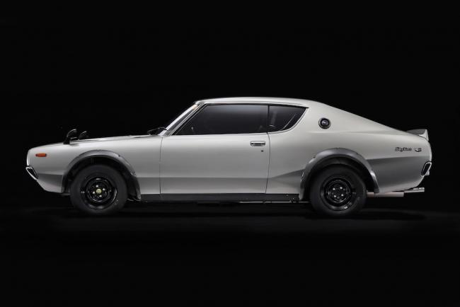 Une rare nissan skyline 2000 gt r kpgc110 aux encheres 