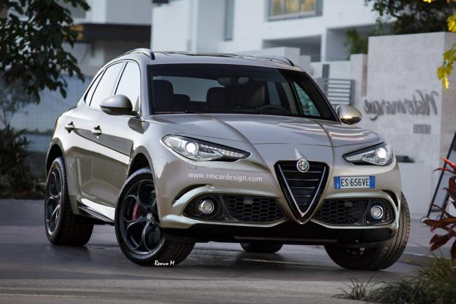 Design le futur suv alfa inspire par la giulia 