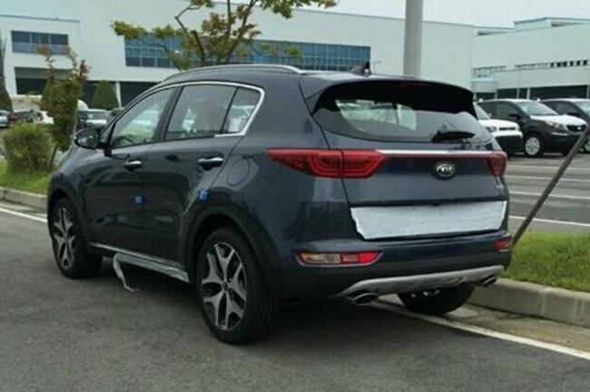 Spyshots le nouveau kia sportage 2016 a decouvert 