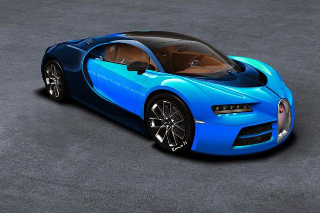 Fantasme virtuel le bugatti vision gt concept en version de serie 