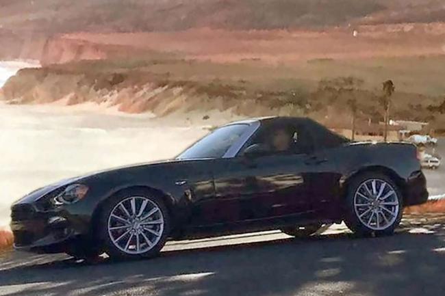 Fiat 124 spider elle arrive 