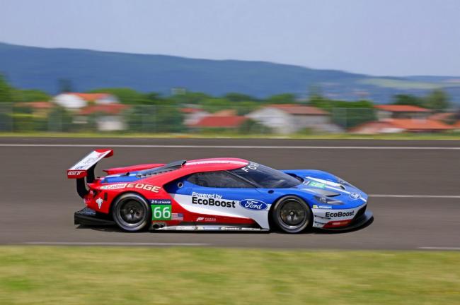 Quatre ford gt aux 24h du mans 2016 