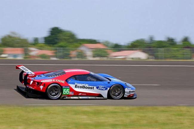 Quatre ford gt aux 24h du mans 2016 