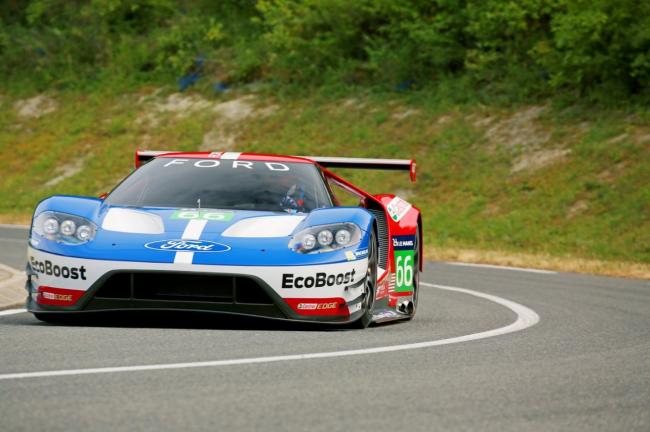 Quatre ford gt aux 24h du mans 2016 