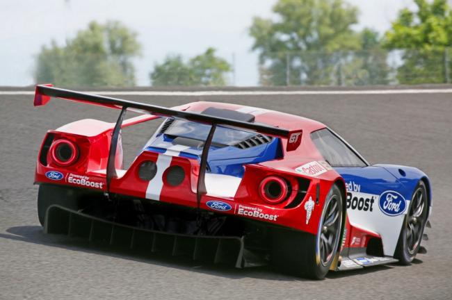 Quatre ford gt aux 24h du mans 2016 