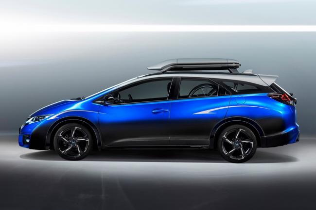 Honda civic tourer active life concept le crossover actif et pratique 