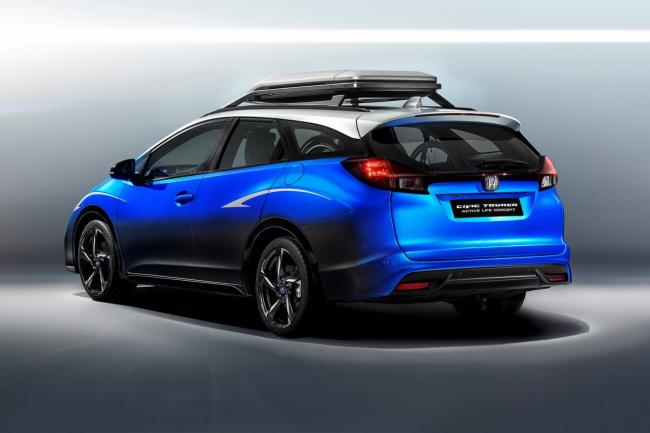 Honda civic tourer active life concept le crossover actif et pratique 