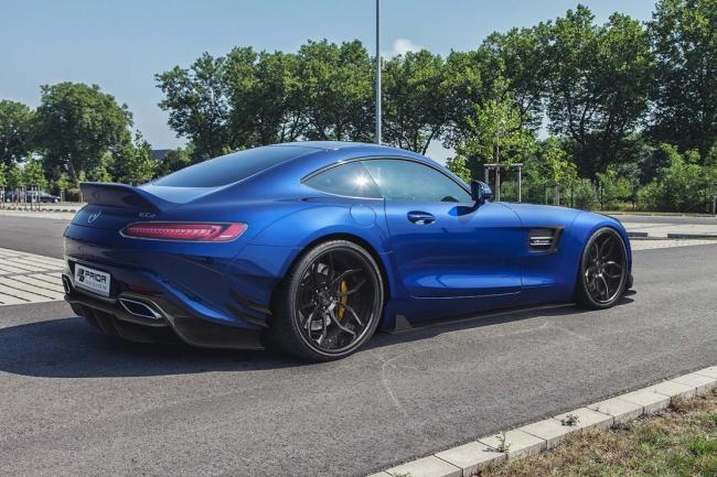 Prior design retouche la mercedes amg gt 