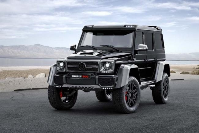 Brabus propose un g500 4x4sup2 avec 500 ch 