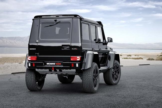 Mercedes Brabus Propose Un G500 4x4sup2 Avec 500 Ch