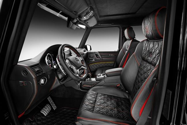 Brabus propose un g500 4x4sup2 avec 500 ch 